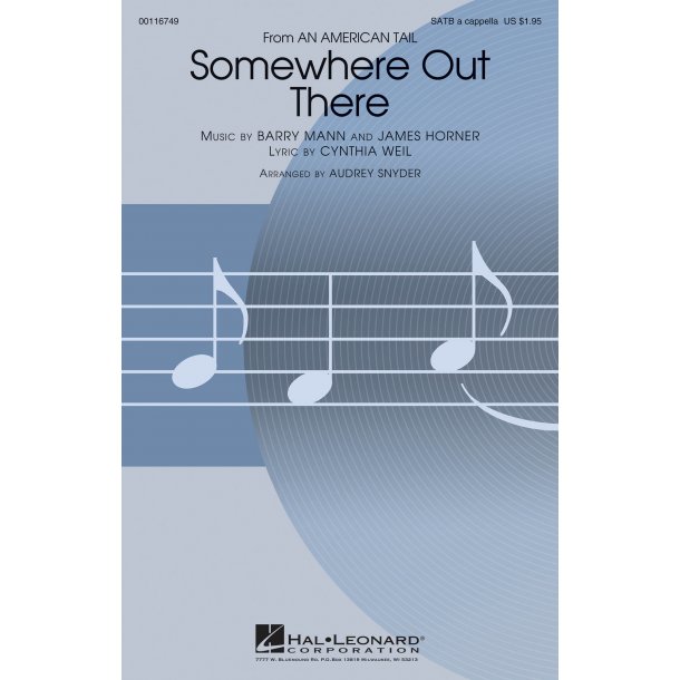Somewhere Out There (Snyder) Satb