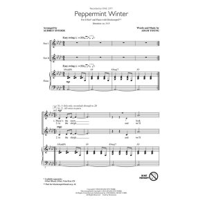 Owl City Peppermint Winter (Arr Snyder Audrey) 2 Part Choral