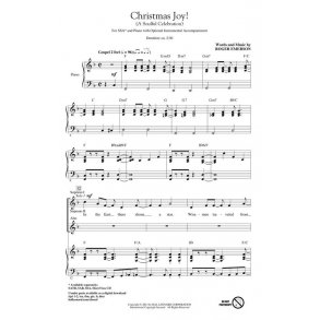 Emerson Roger Christmas Joy Ssa Choral