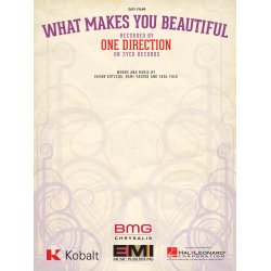 ONE DIRECTION WHAT MAKES YOU BEAUTIFUL EASY PIANO SHEET