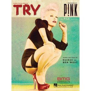 Pink Try Piano Vocal Guitar Sheet