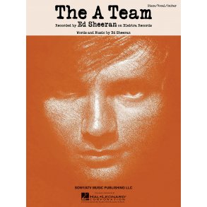Sheeran Ed The A Team Piano Vocal Guitar Sheet