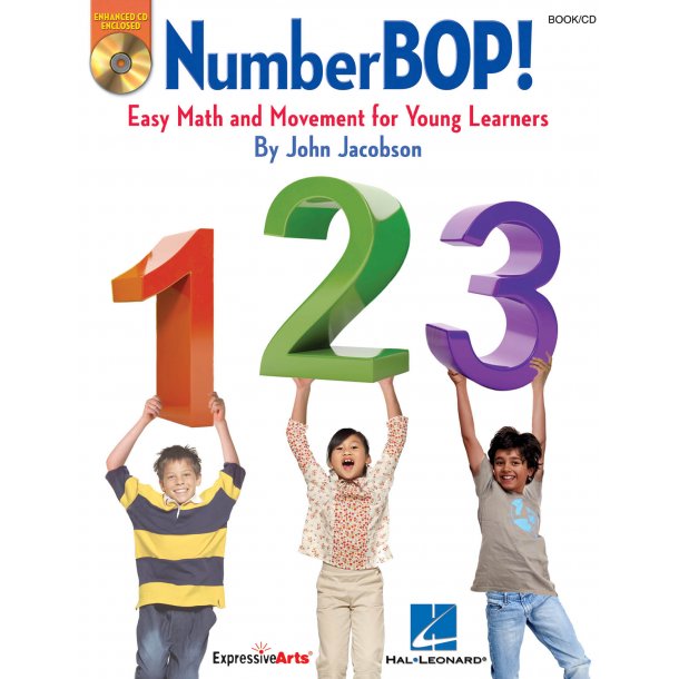 Jacobson Numberbop Easy Math Bk/Cd