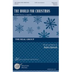 Edenroth The World For Christmas Satb & Optional Piano Choral