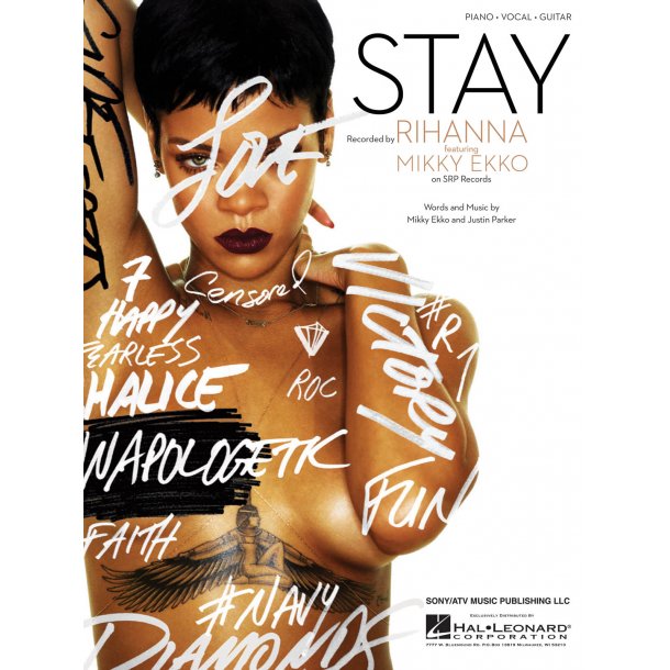 Rihanna Stay Pvg Sheet