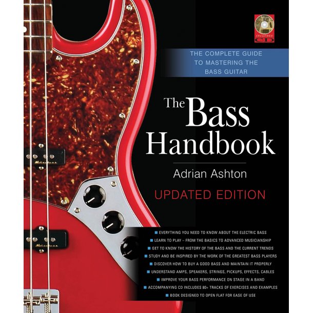 Ashton Adrian The Bass Handbook Mastering Bass Guitar Bgtr Bam Bk