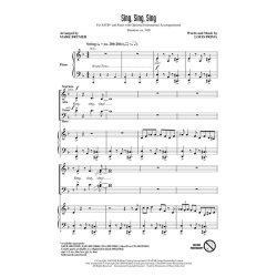 Sing Sing Sing (Arr Brymer Mark) Showtrax Cd