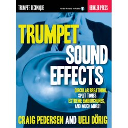 Pederson & Dorig Berklee Trumpet Sound Effects Tpt Bk/Online Audio