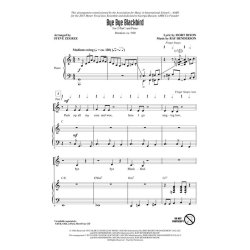 Henderson Ray/Dixon Mort Bye Bye Blackbird (Zegree Steve) 2 Part Chor