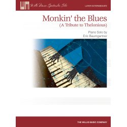 Baumgartner Monkin The Blues Pf Solo