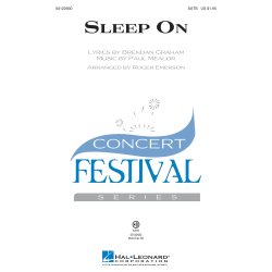 Mealor Paul/Graham Brendan Sleep On (Arr Emerson Roger) Satb Choral