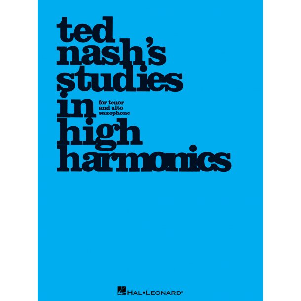 Ted Nash's Studies in High Harmonics (Saxophone)
