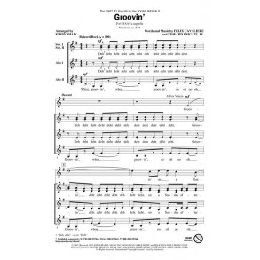 The Young Rascals Groovin' (Arr Shaw Kirby) Ssaa A Cappella Choral