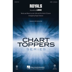 Lorde Royals (Emerson) Satb Chor