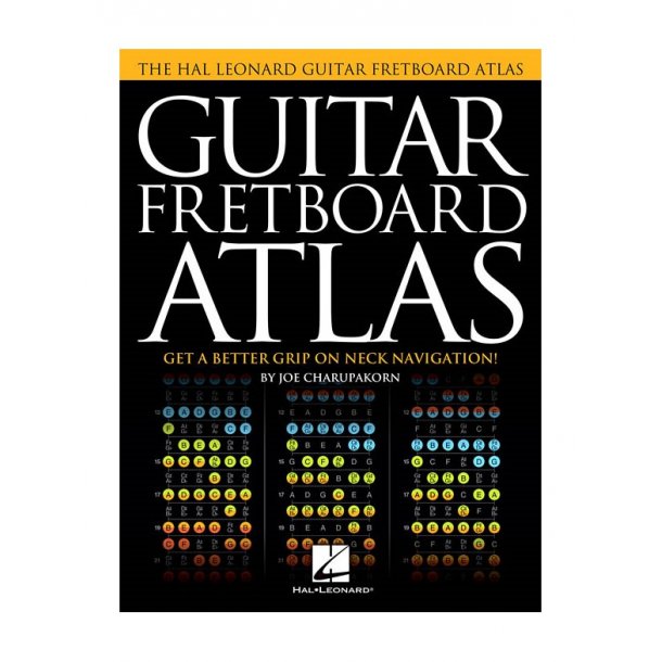 Charupakorn Joe Guitar Fretboard Atlas Neck Navigation Gtr Bk