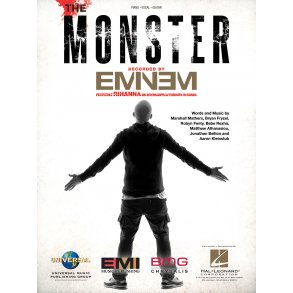 Eminem The Monster Piano Vocal Guitar Sheet