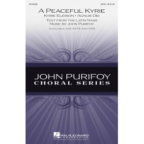 Purifoy John A Peaceful Kyrie Satb Choral