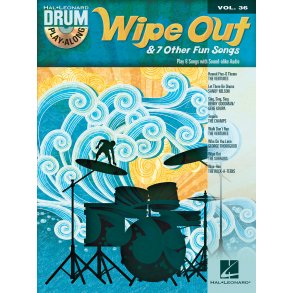 Drum Play Along Volume 36 Wipe Out & 7 Other Fun Songs Drums Bk/Cd