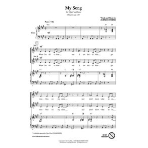 Snyder Audrey My Song Showtrax Cd