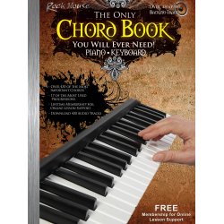 Rock House Mccarthy John The Only Chord Book You Will Ever Need Kbd Bk