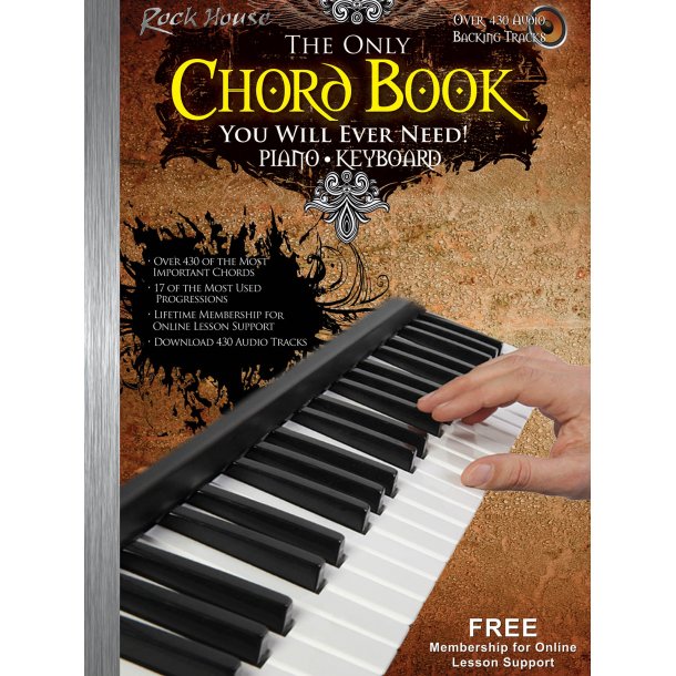 Rock House Mccarthy John The Only Chord Book You Will Ever Need Kbd Bk