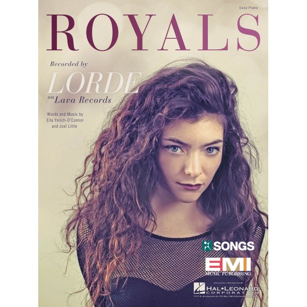 Lorde Royals Easy Piano Sheet