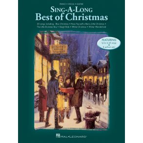 Sing-A-Long Best Of Christmas Pvg Songbook Bk