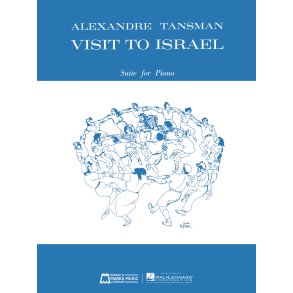Tansman Alexandre Visit To Israel Suite For Piano Pf Bk