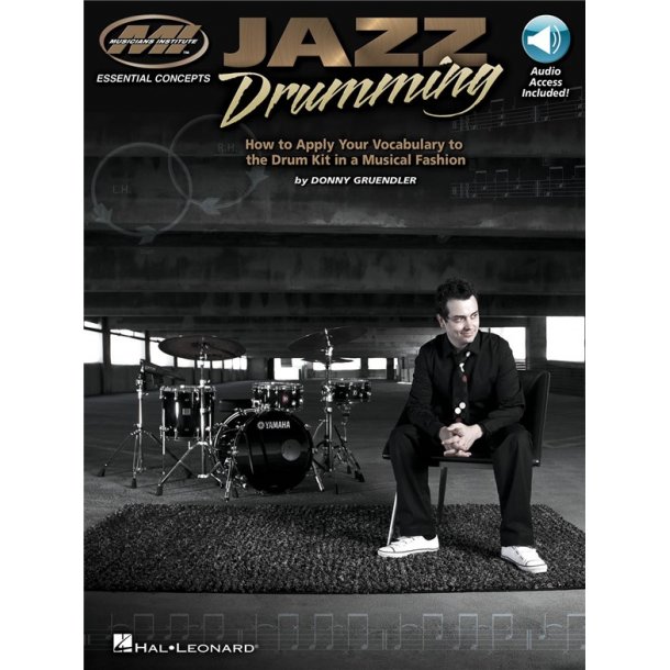 Musicians Institute Jazz Drumming Apply Your Vocabulary Drums Bk/Audio