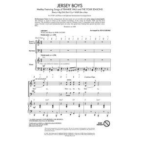 Crewe/Gaudio Jersey Boys Medley (Arr Lojeski Ed) Ttb Choral