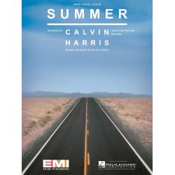 Harris Calvin Summer Piano Vocal Guitar Sheet