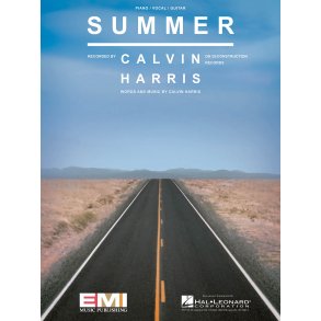 Harris Calvin Summer Piano Vocal Guitar Sheet