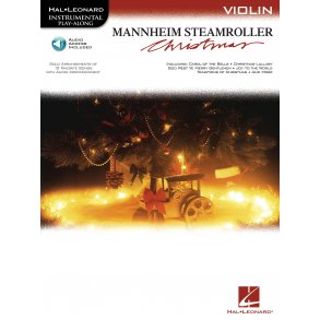 Instrumental Play Along Mannheim Steamroller Christmas Vln Bk/Audio