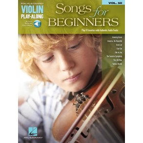 Violin Play Along Volume 50 Songs For Beginners Vln Bk/Online Audio