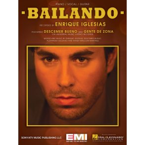 Iglesias Enrique Bailando Piano Vocal Guitar Sheet