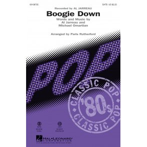 Jarreau Al Boogie Down (Rutherford Paris) Satb Choral