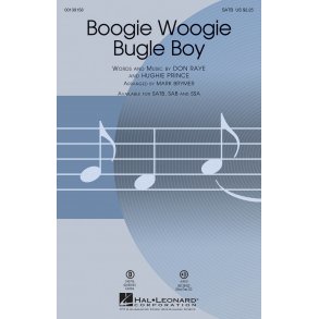 Raye/Prince Boogie Woogie Bugle Boy (Arr Brymer Mark) Satb Choral