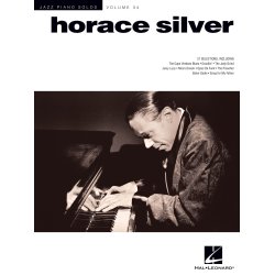 Jazz Piano Solos Volume 34 Horace Silver Pf Book