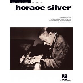 Jazz Piano Solos Volume 34 Horace Silver Pf Book
