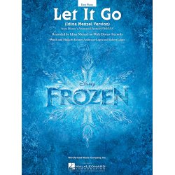 Menzel Idina/Anderson-Lopez Let It Go From Frozen Easy Piano Sheet
