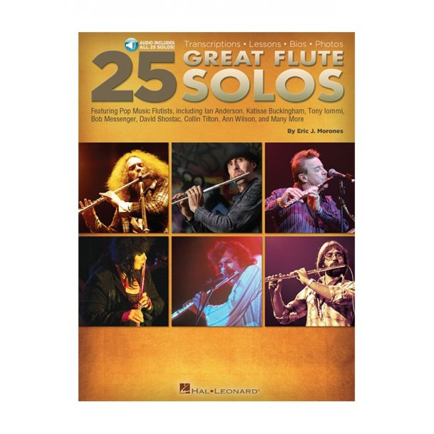 Eric J. Morones: 25 Great Flute Solos