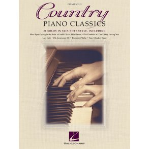 Country Piano Classics Piano Solo Songbook Pf Bk