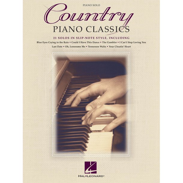 Country Piano Classics Piano Solo Songbook Pf Bk