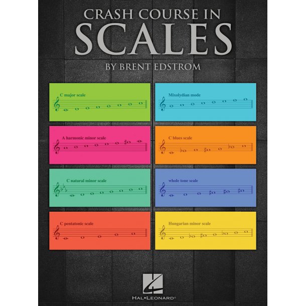 Edstrom Brent Crash Course In Scales Pf Bk