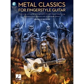 Metal Classics For Fingerstyle Guitar Tab Bk/Audio Online