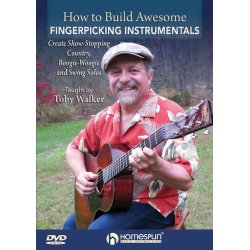 Walker Toby How To Build Awesome Fingerpicking Instrumentals Gtr Dvd
