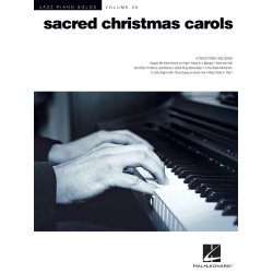 Jazz Piano Solos Volume 39 Sacred Christmas Carols Pf Solo Bk