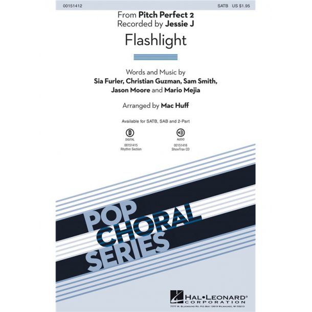 Jessie J: Flashlight (Pitch Perfect 2) - SATB