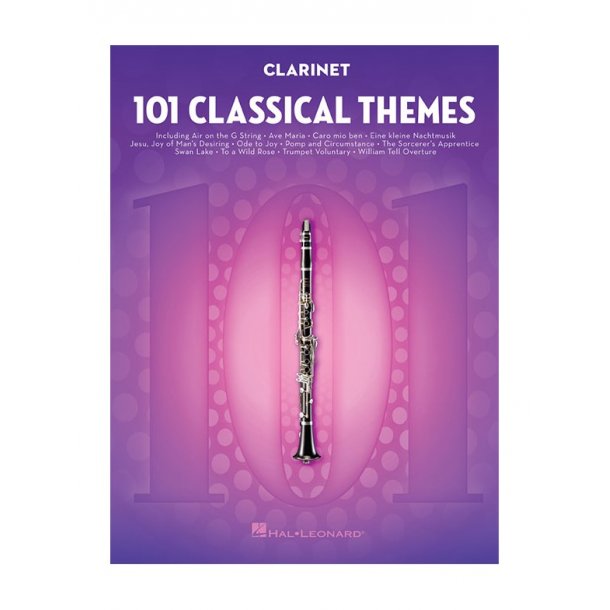 101 Classical Themes For Clarinet