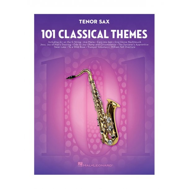 101 Classical Themes For Tenor Saxophone